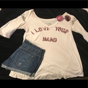 I Love Your Band Top